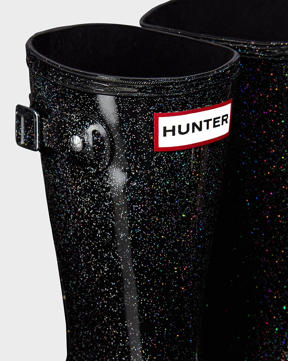 Bottes de Pluie Hunter Original Grands Starcloud Enfant Noir Multicolore JOZDNQH-95